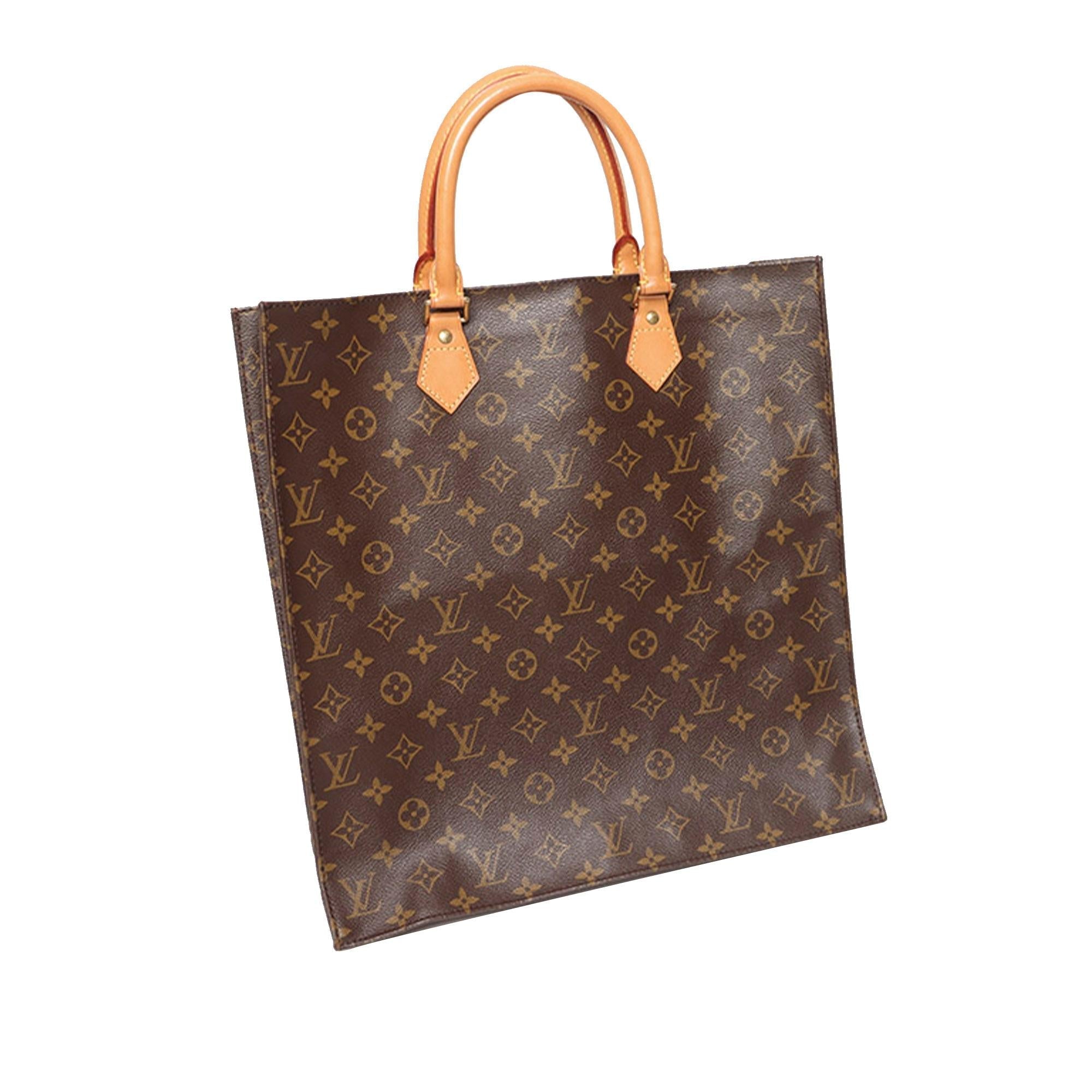 Louis Vuitton Monogram Sac Plat (SHG-IntL8Y)