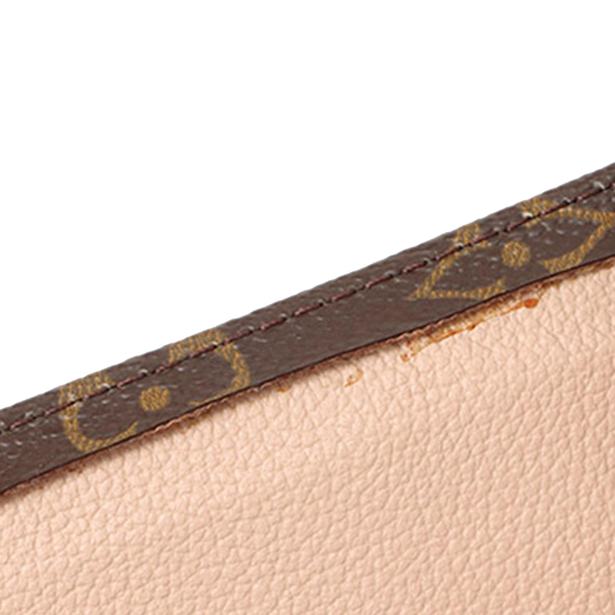 Louis Vuitton Monogram Sac Plat (SHG-IntL8Y)
