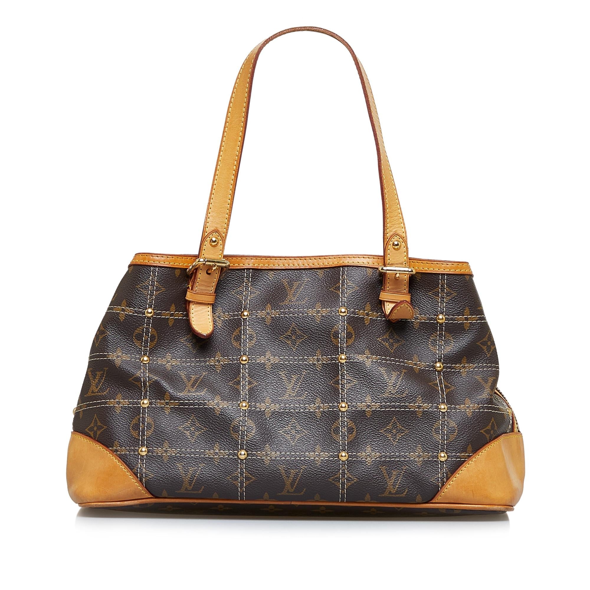 Louis Vuitton Monogram Sac Riveting (SHG-BUsmHv)