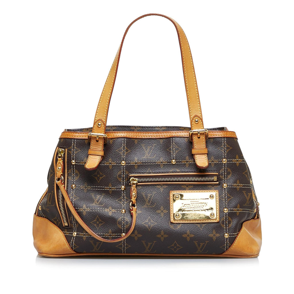 Louis Vuitton Monogram Sac Riveting (SHG-BUsmHv)