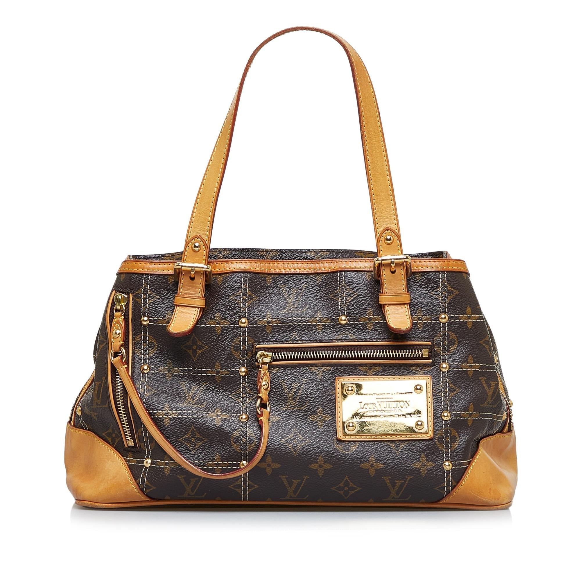 Louis Vuitton Monogram Sac Riveting (SHG-BUsmHv)