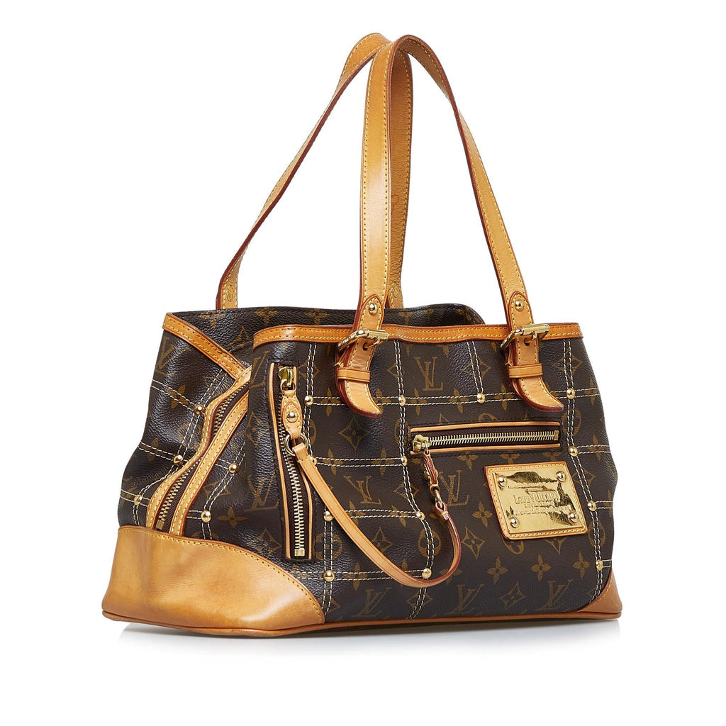 Louis Vuitton Monogram Sac Riveting (SHG-BUsmHv)