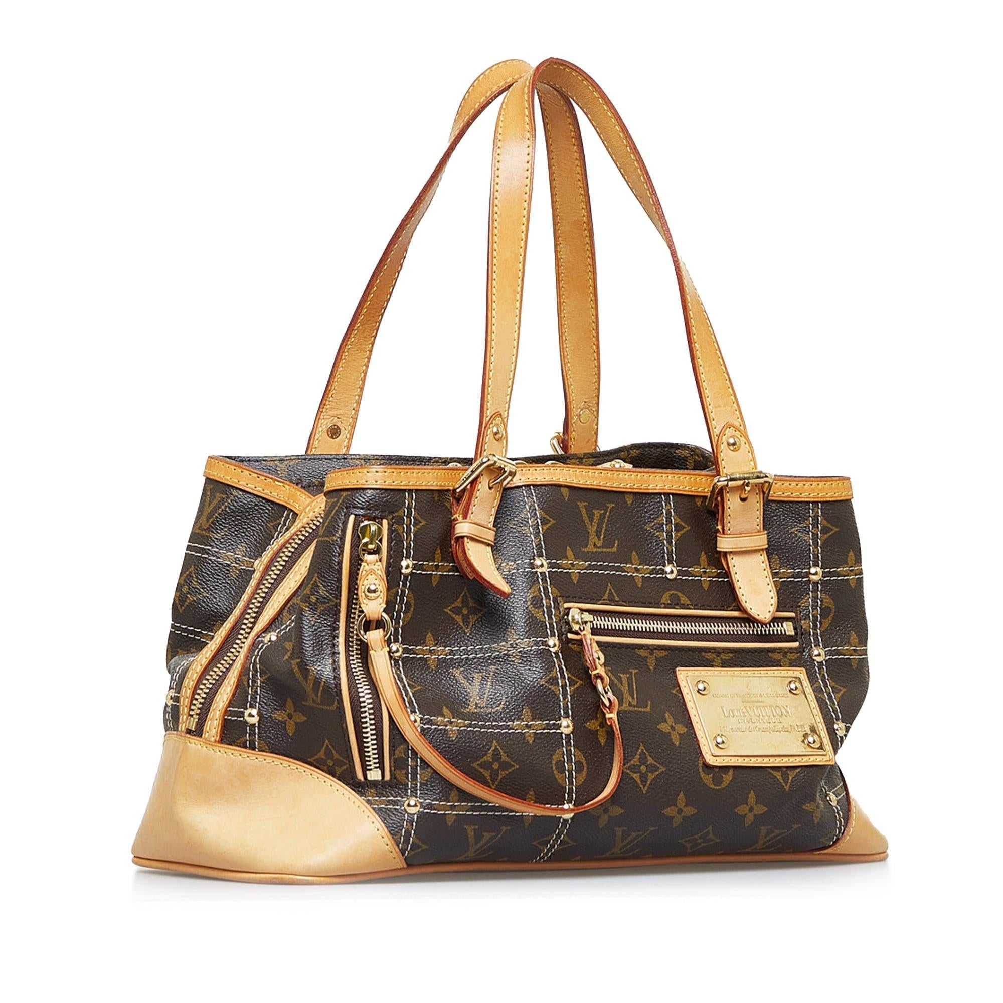 Louis Vuitton Monogram Sac Riveting (SHG-LIFTkl)