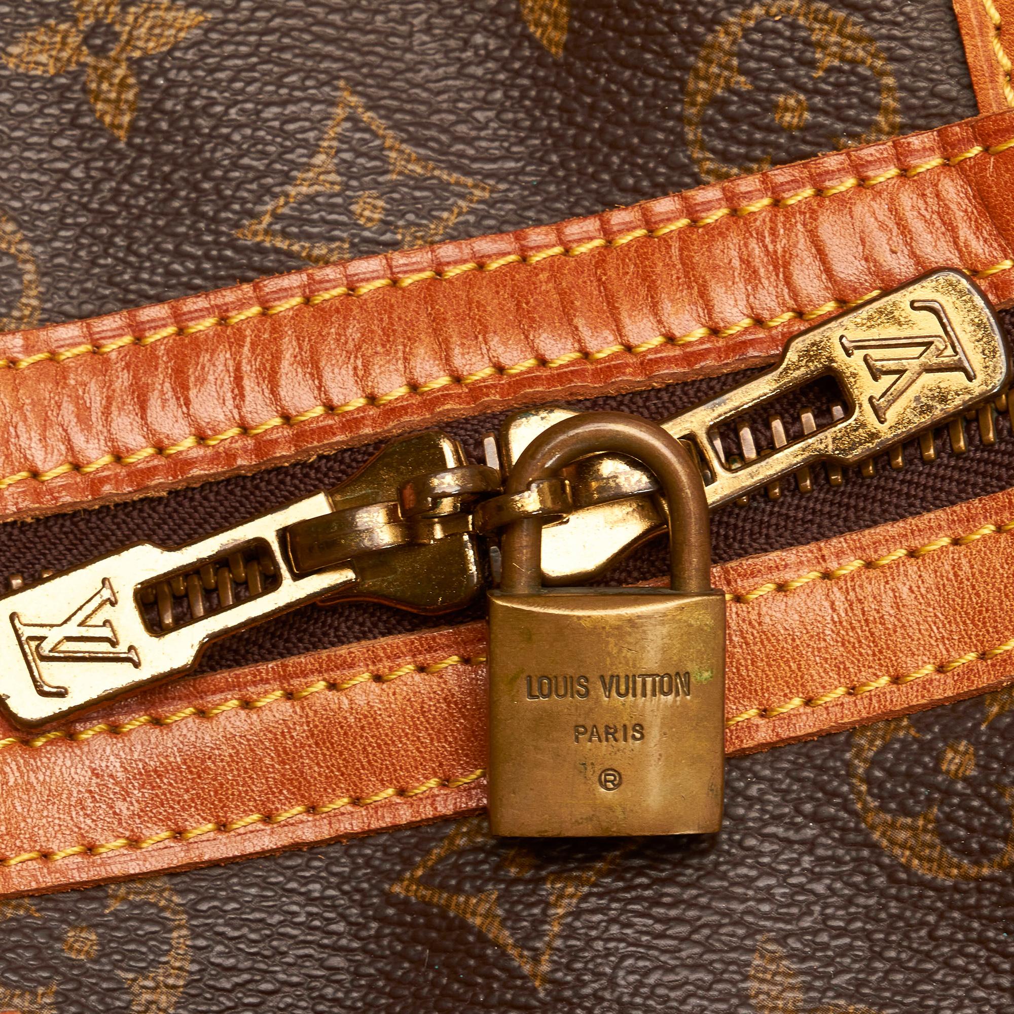 Louis Vuitton Monogram Sac Souple 35 (SHG-31178)