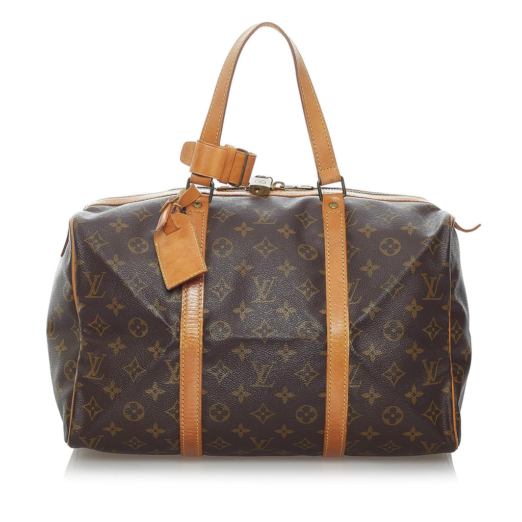 Louis Vuitton Monogram Sac Souple 35 (SHG-31178)