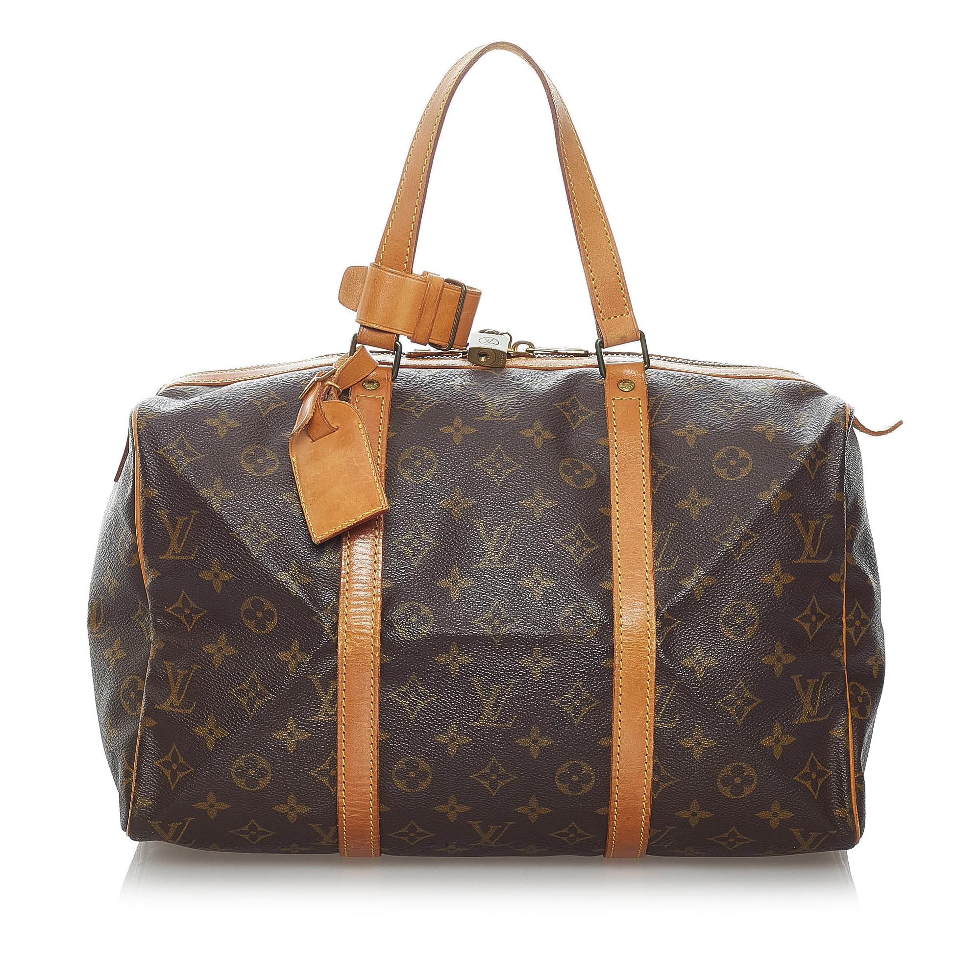 Louis Vuitton Monogram Sac Souple 35 (SHG-31178)