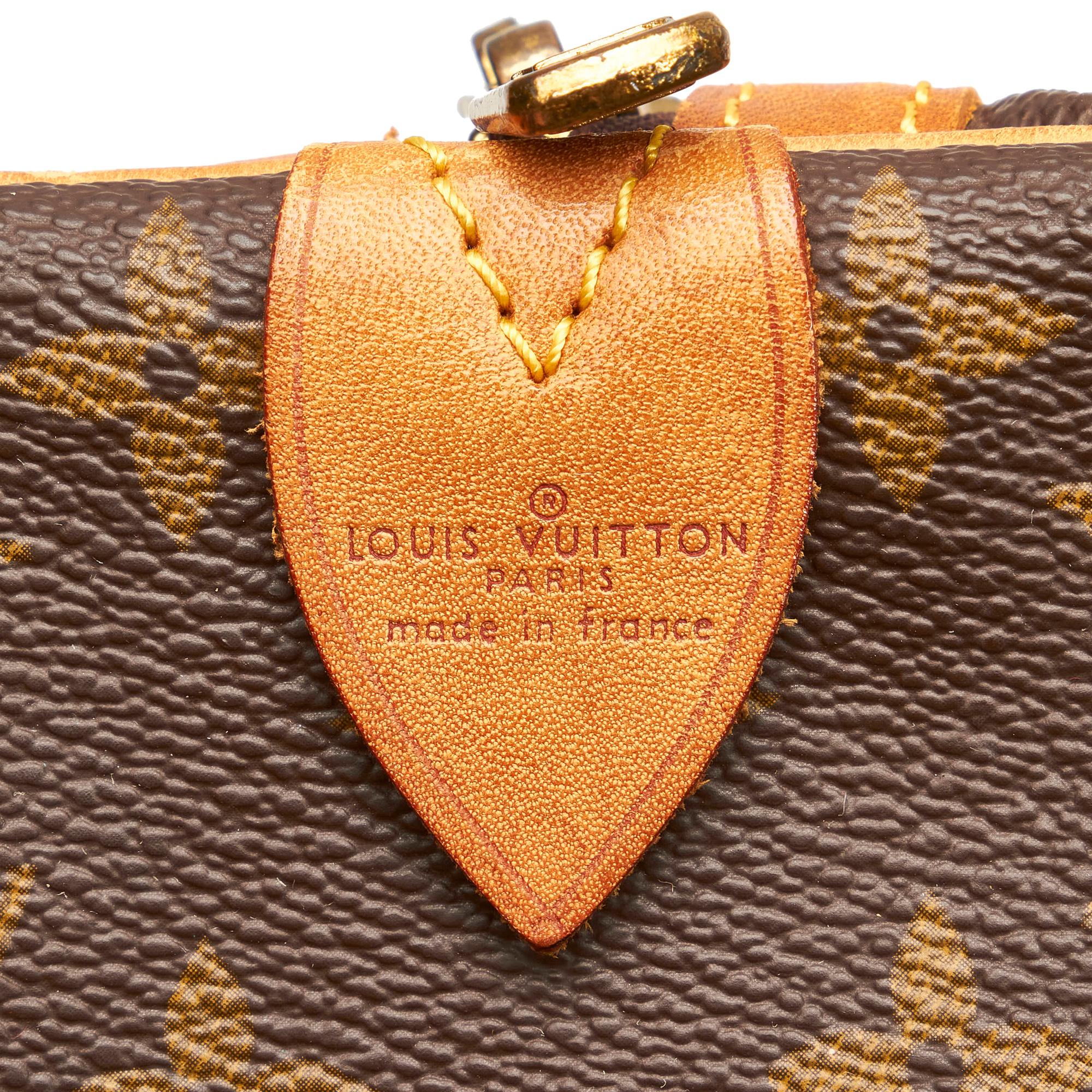 Louis Vuitton Monogram Sac Souple 35 (SHG-31178)