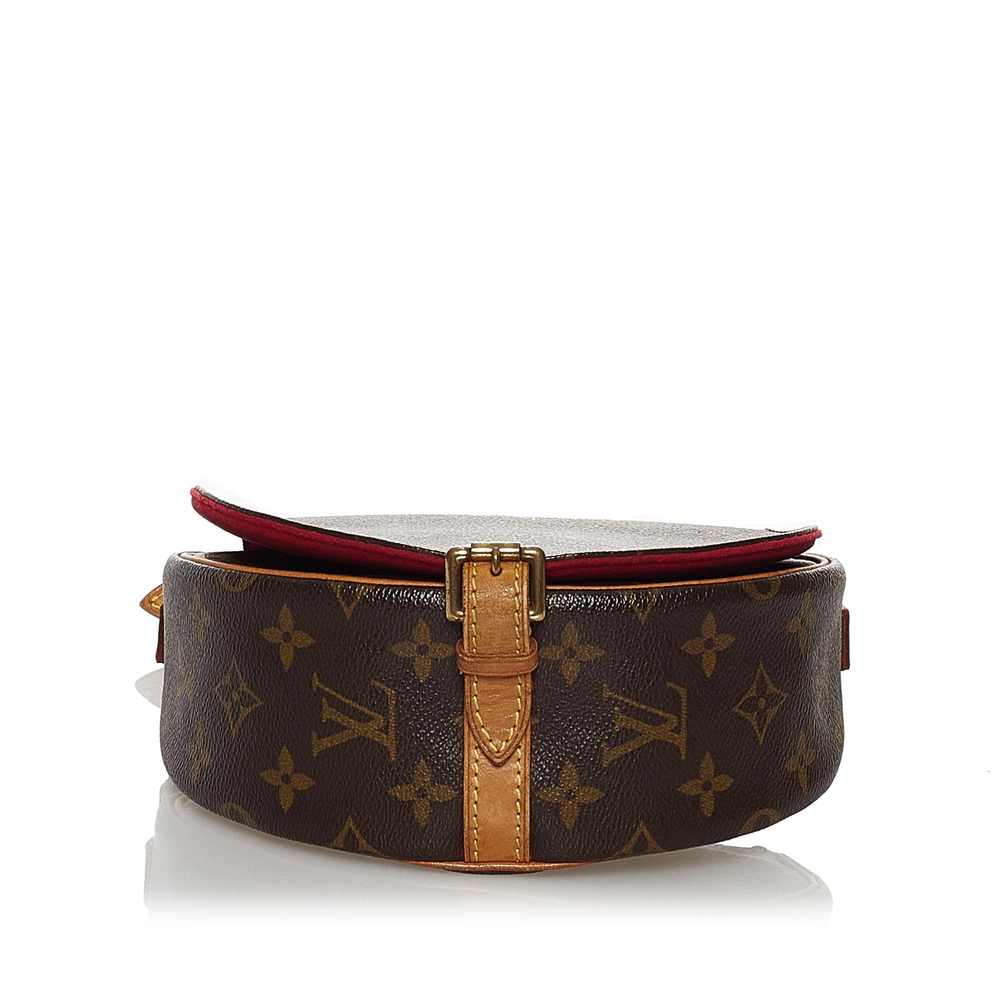 Louis Vuitton Monogram Sac Tambourine (SHG-34324)