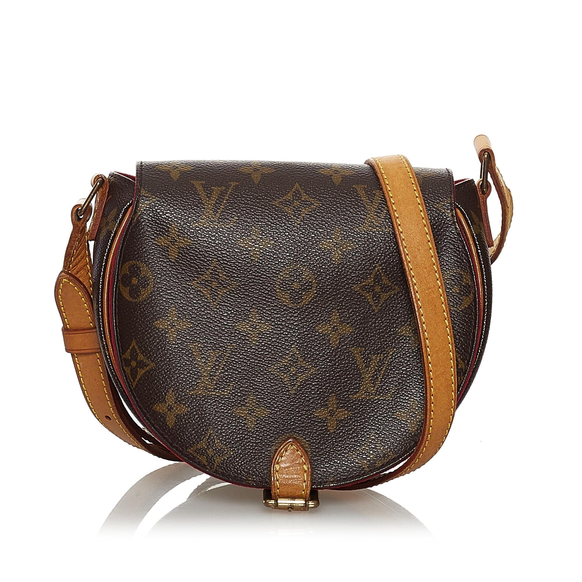 Louis Vuitton Monogram Sac Tambourine (SHG-34324)