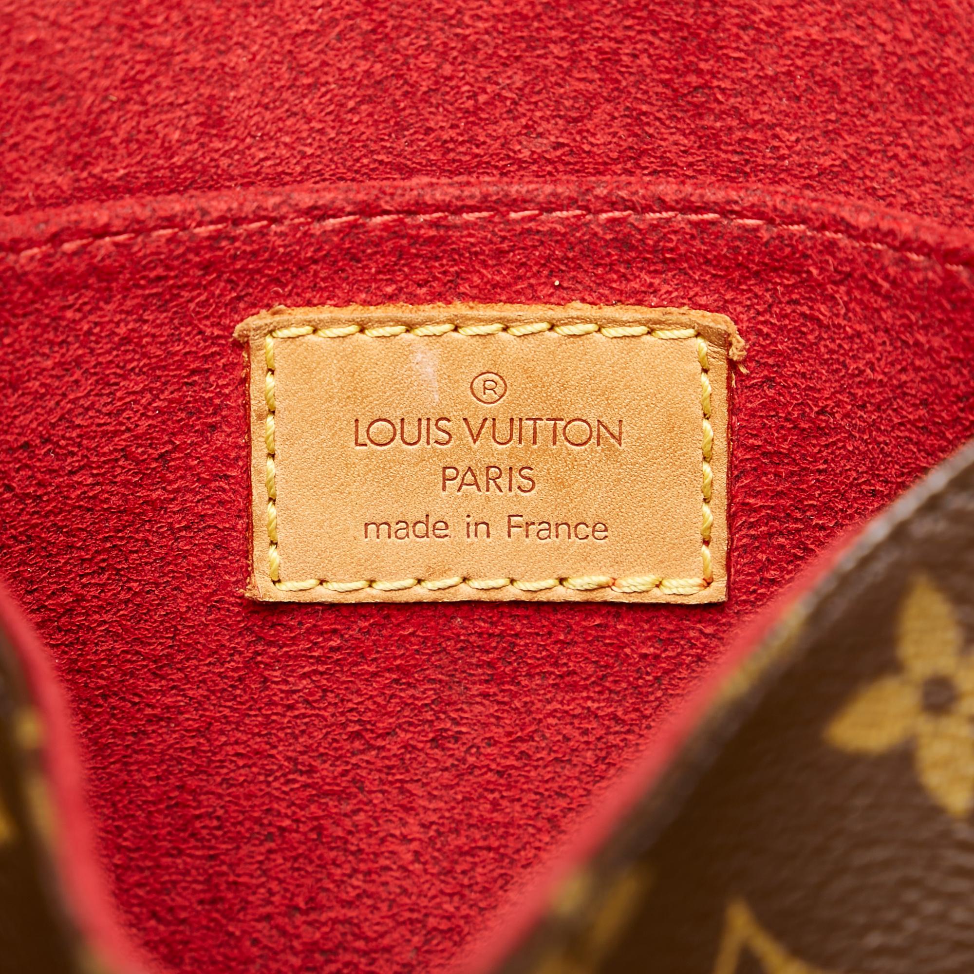 Louis Vuitton Monogram Sac Tambourine (SHG-34324)