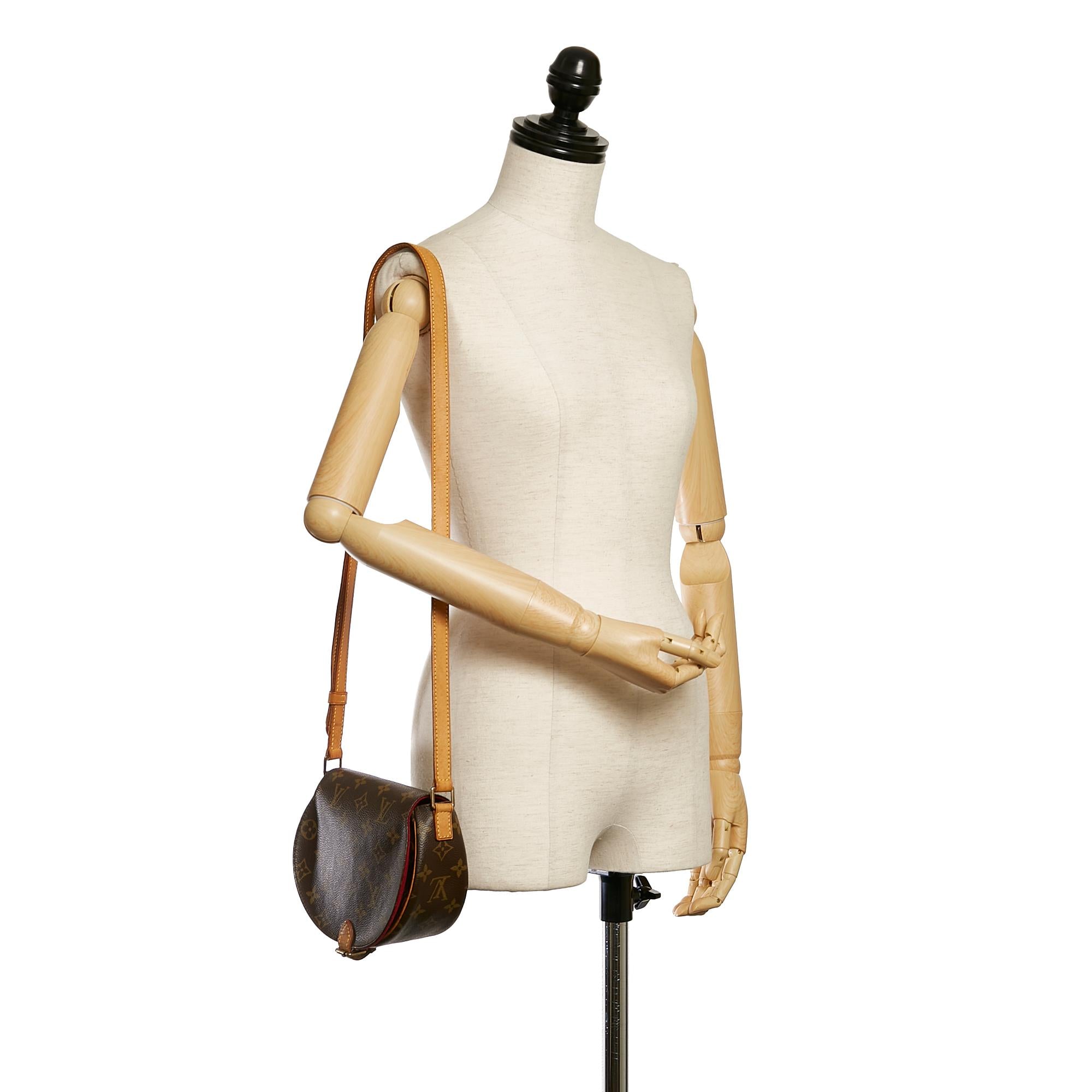 Louis Vuitton Monogram Sac Tambourine (SHG-34324)