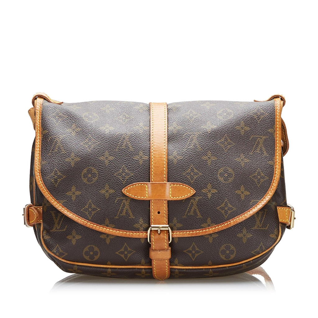Louis Vuitton Monogram Saumur 30 (SHG-37004)