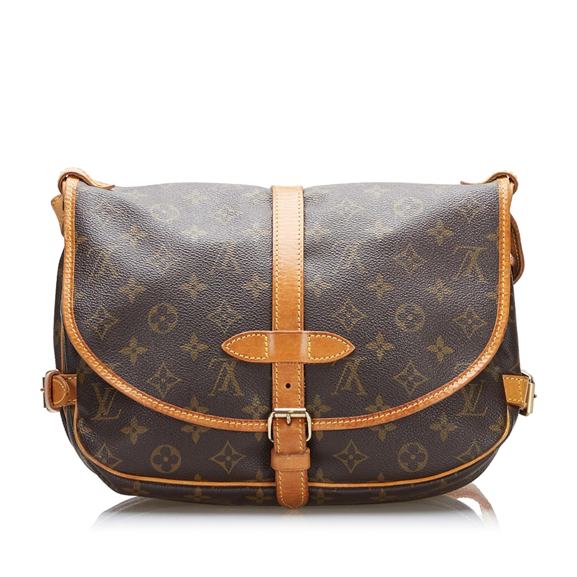 Louis Vuitton Monogram Saumur 30 (SHG-37004)