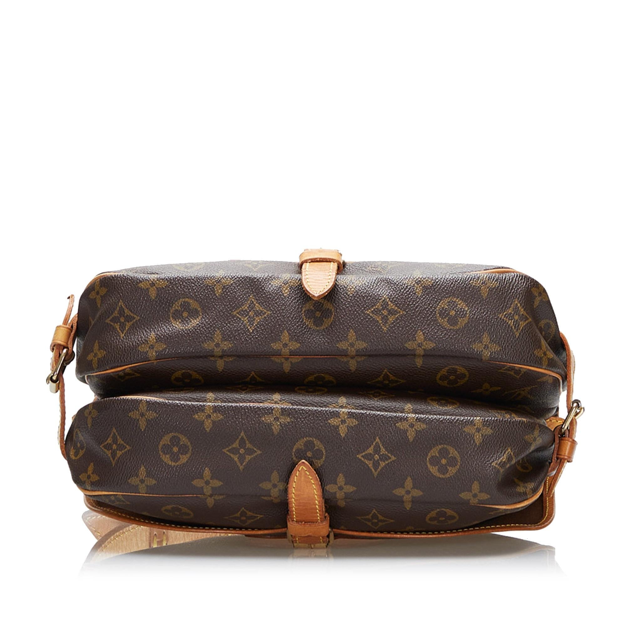 Louis Vuitton Monogram Saumur 30 (SHG-37004)