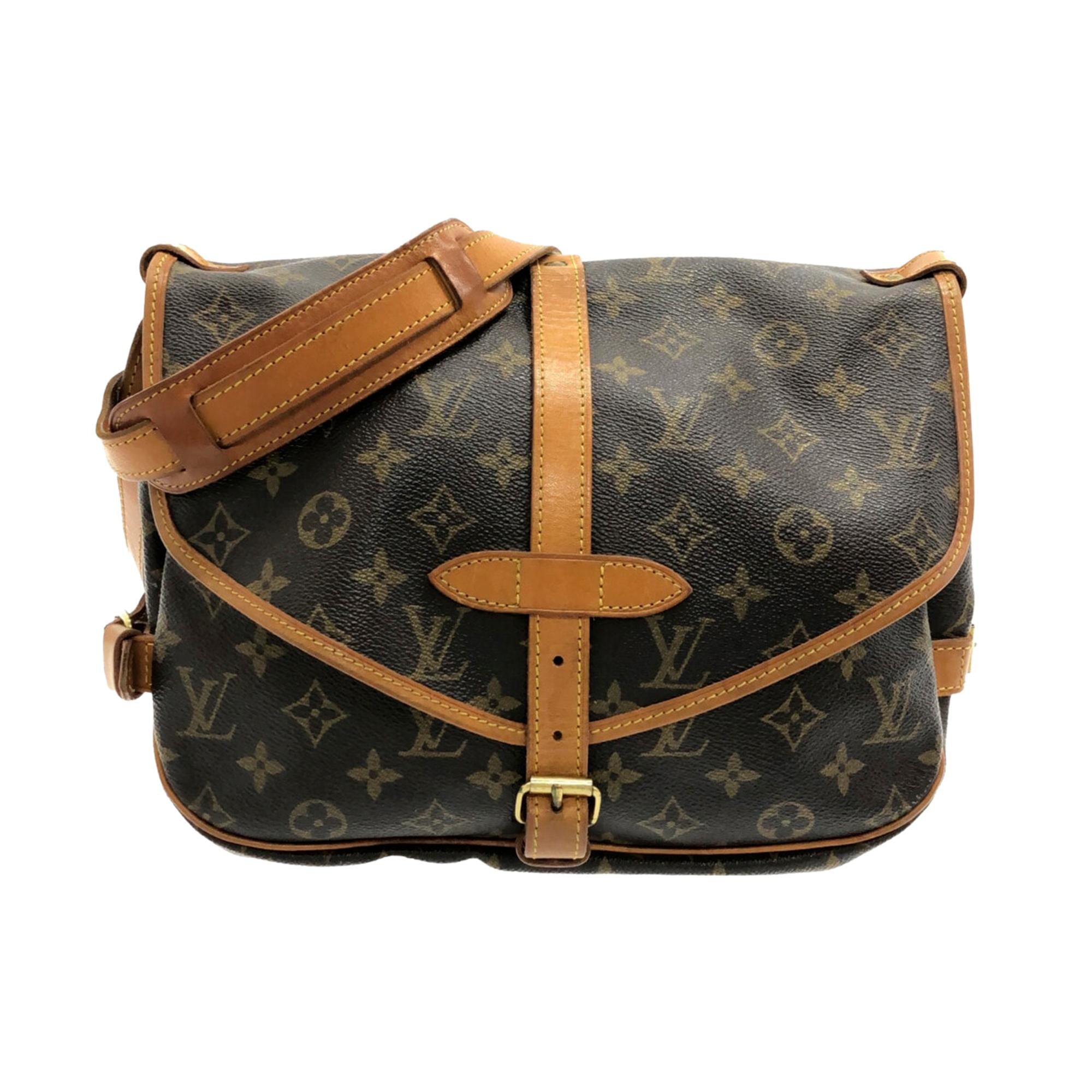 Louis Vuitton Monogram Saumur 30 (SHG-MDOti7)