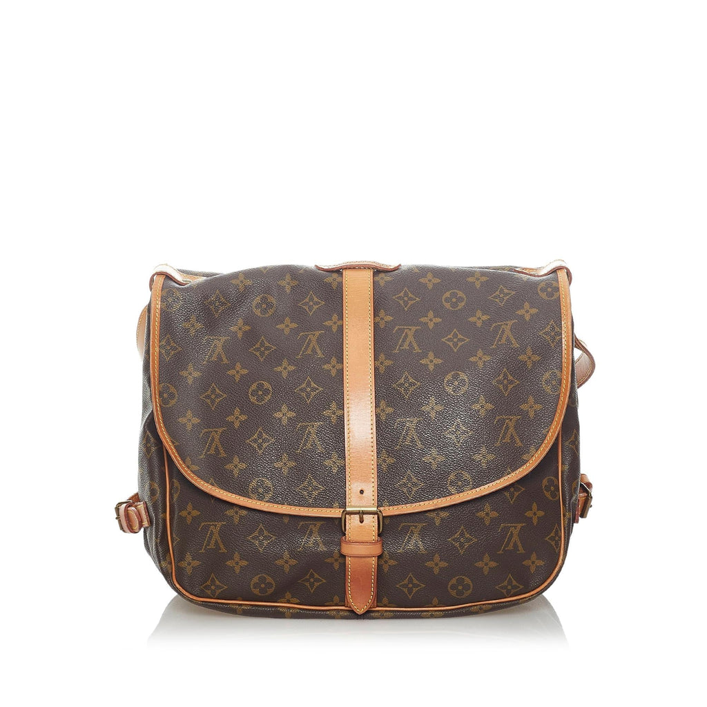 Louis Vuitton Monogram Saumur 35 (SHG-33582)