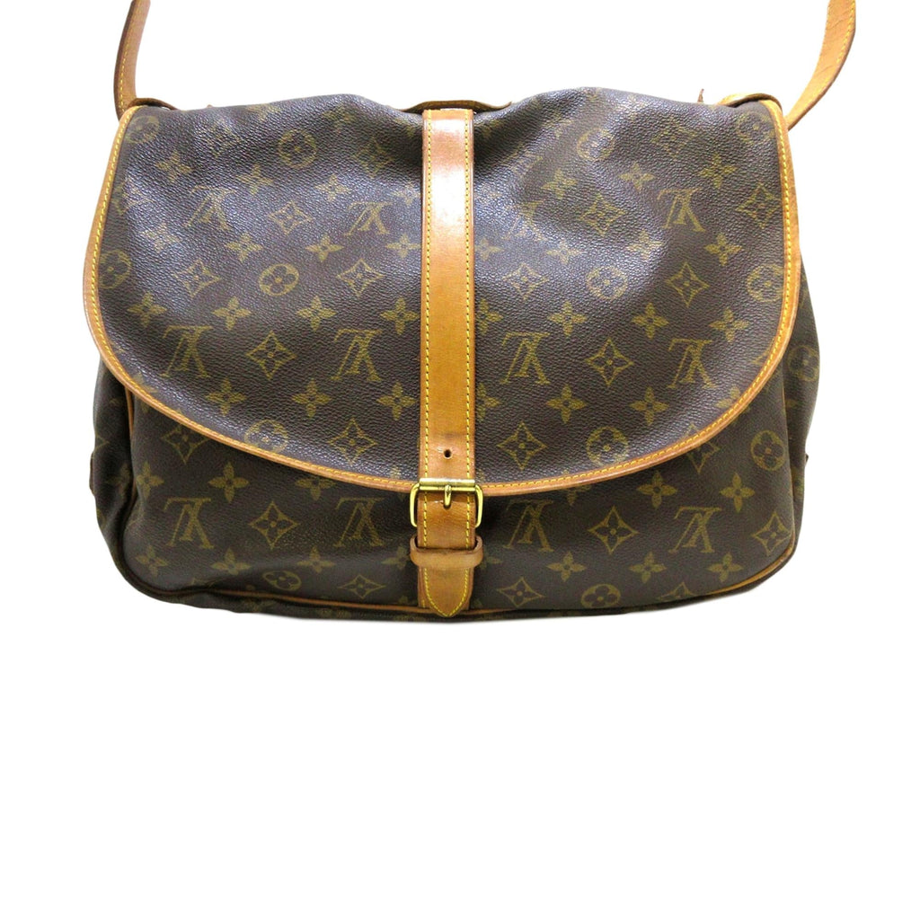 Louis Vuitton Monogram Saumur 35 (SHG-33773)
