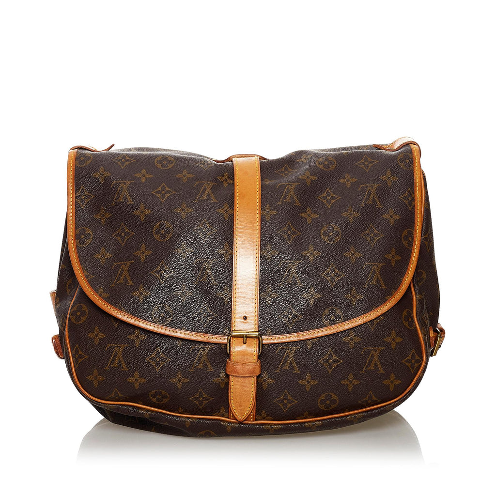 Louis Vuitton Monogram Saumur 35 (SHG-34131)