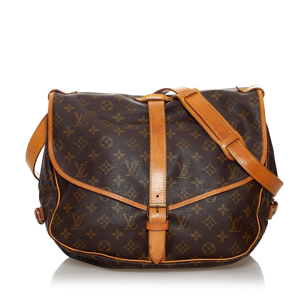 Louis Vuitton Monogram Saumur 35 (SHG-34131)