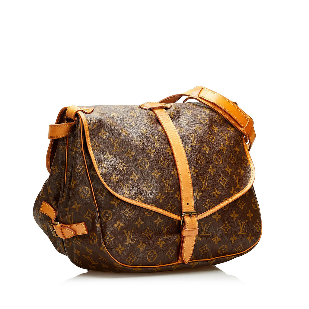 Louis Vuitton Monogram Saumur 35 (SHG-35913)