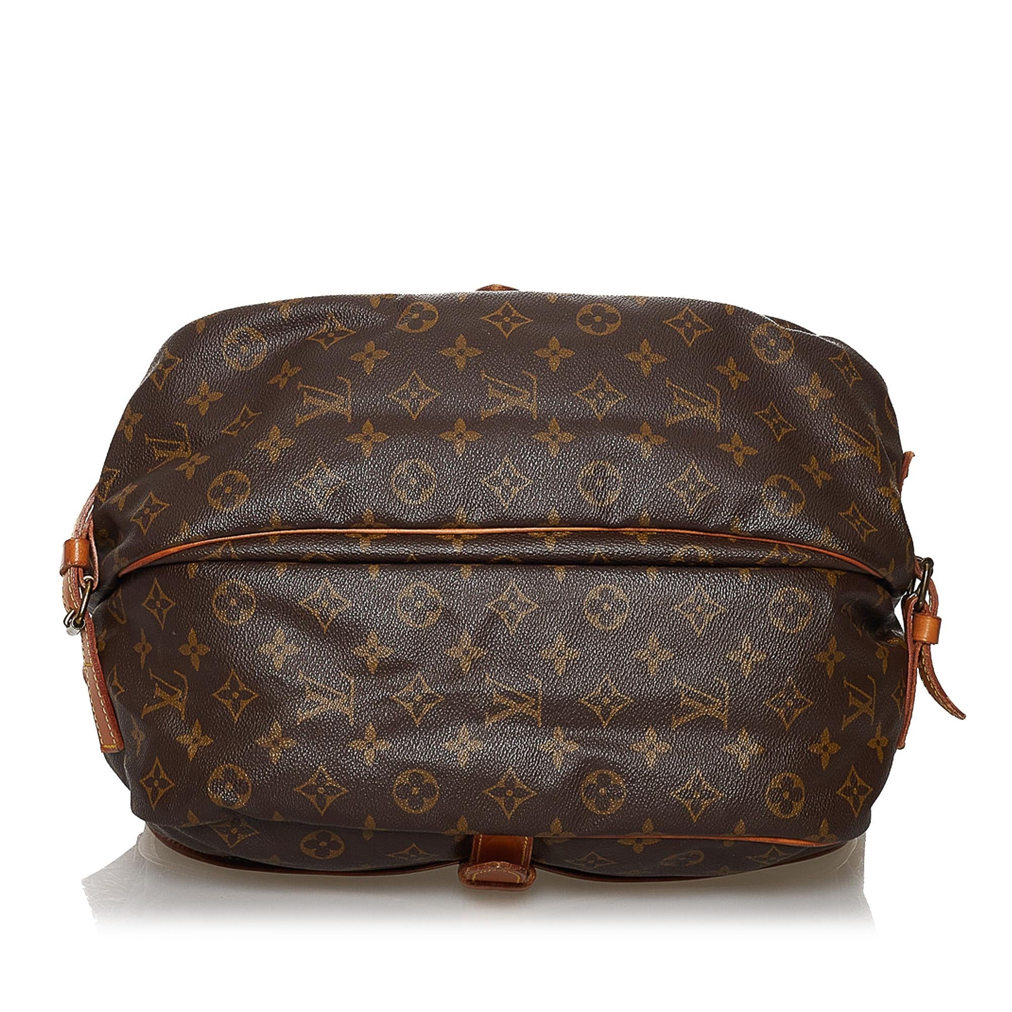 Louis Vuitton Monogram Saumur 35 (SHG-36329)