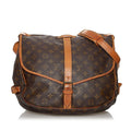 Louis Vuitton Monogram Saumur 35 (SHG-36329)