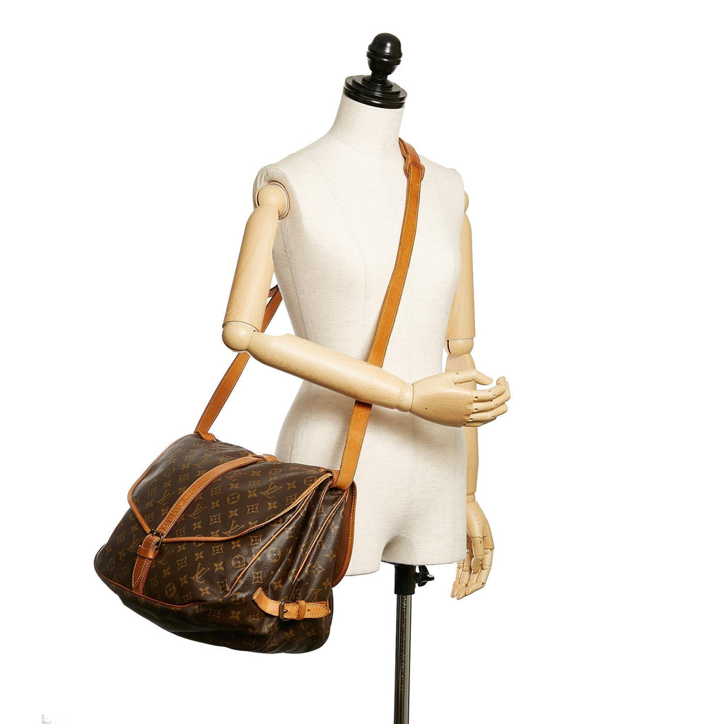 Louis Vuitton Monogram Saumur 35 (SHG-36329)
