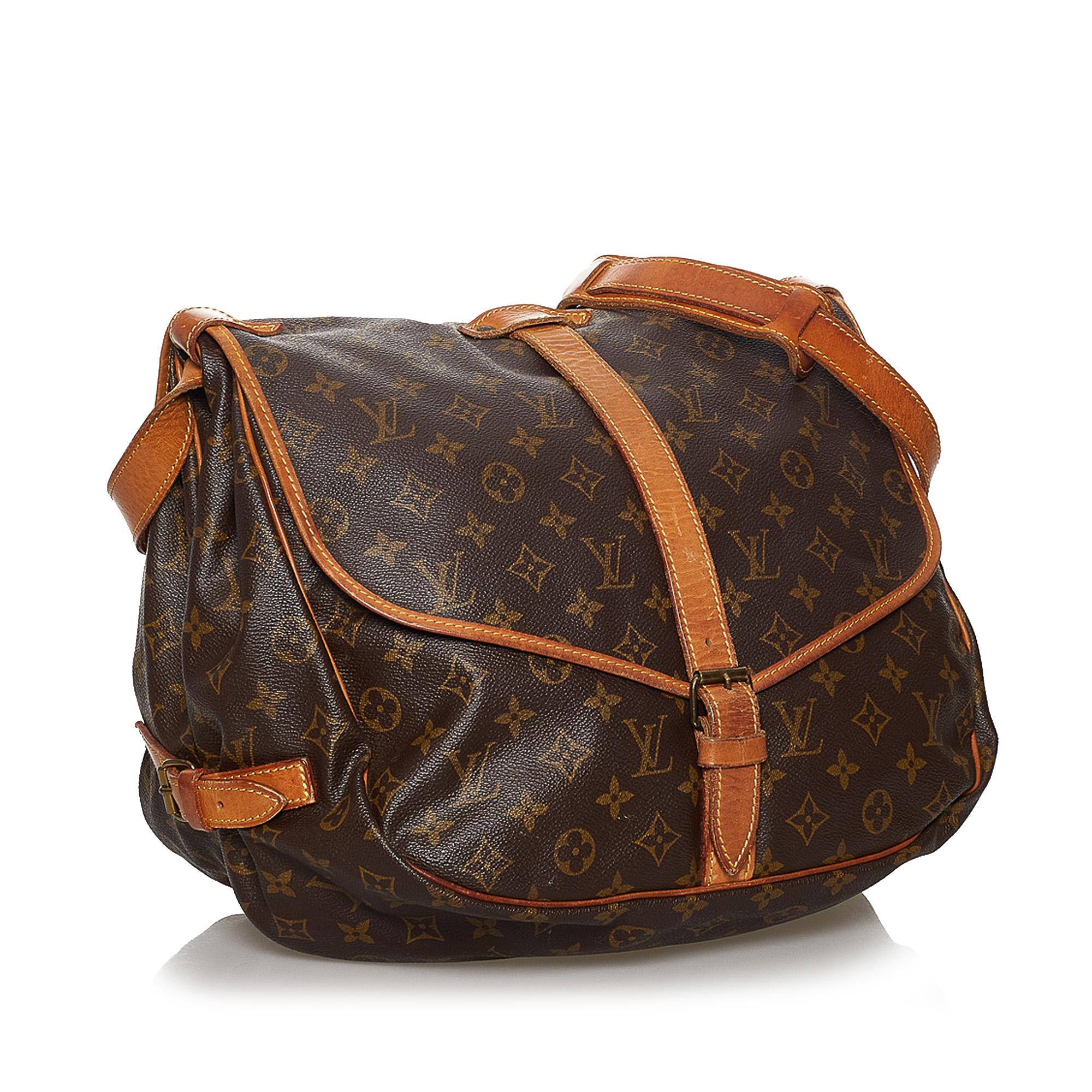 Louis Vuitton Monogram Saumur 35 (SHG-36329)