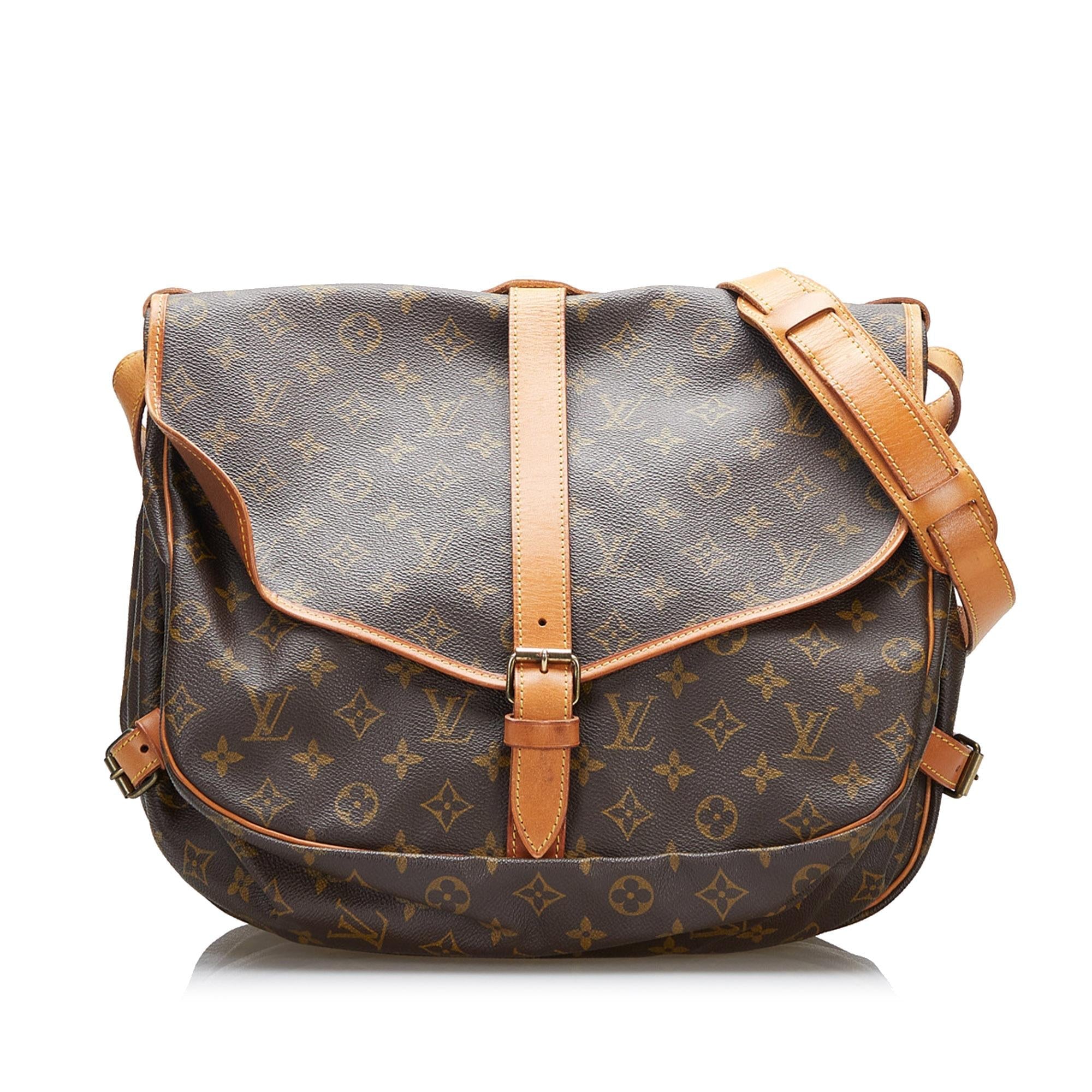 Louis Vuitton Monogram Saumur 35 (SHG-37029)