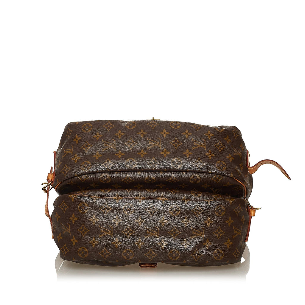 Louis Vuitton Monogram Saumur 35 (SHG-djGIoD)