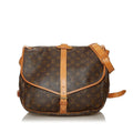 Louis Vuitton Monogram Saumur 35 (SHG-djGIoD)