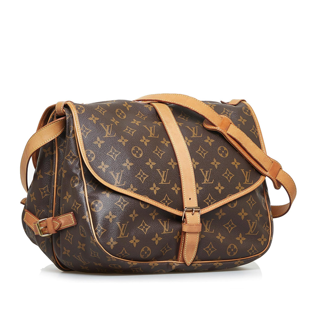 Louis Vuitton Monogram Saumur 35 (SHG-BRw7Nm)
