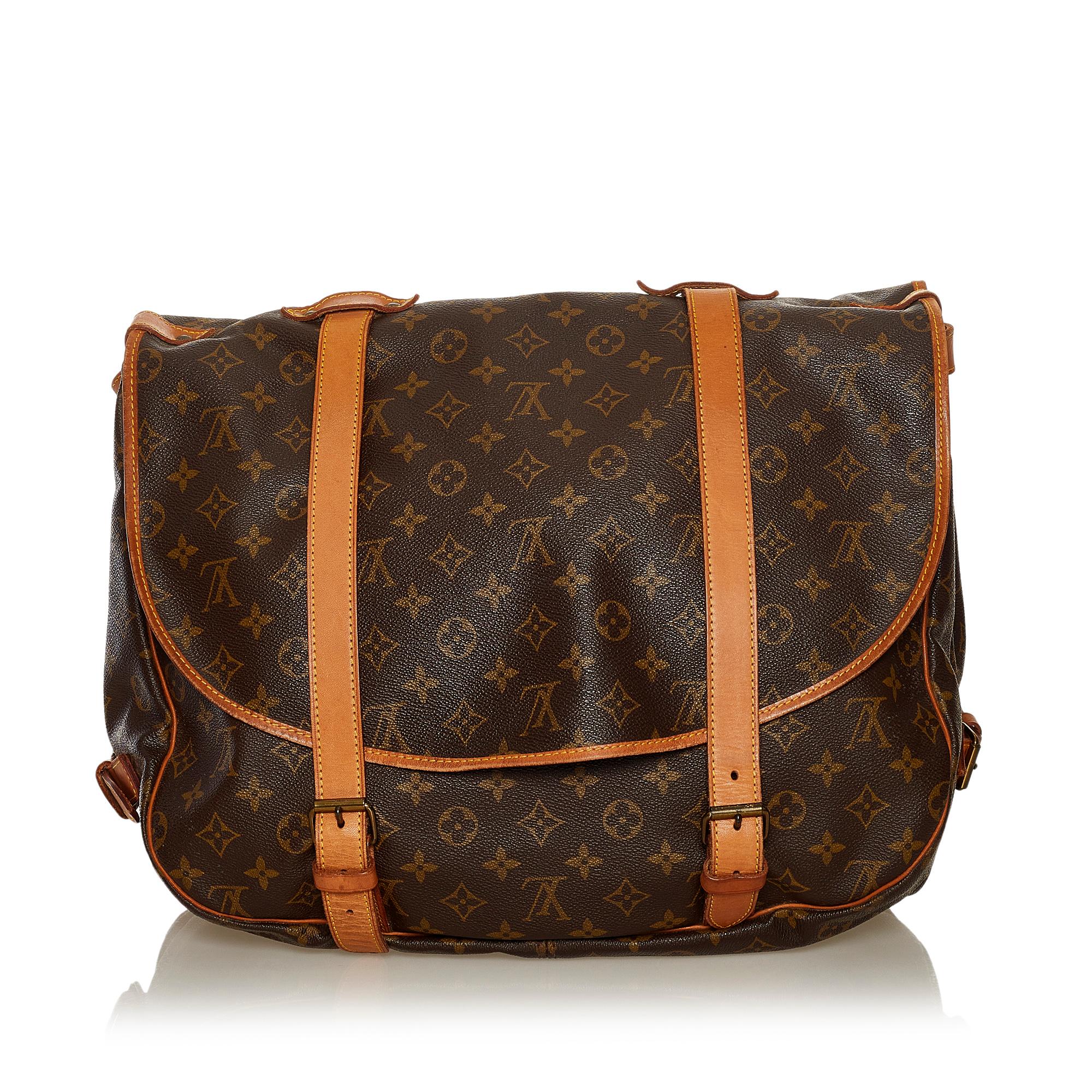 Louis Vuitton Monogram Saumur 43 (SHG-34408)