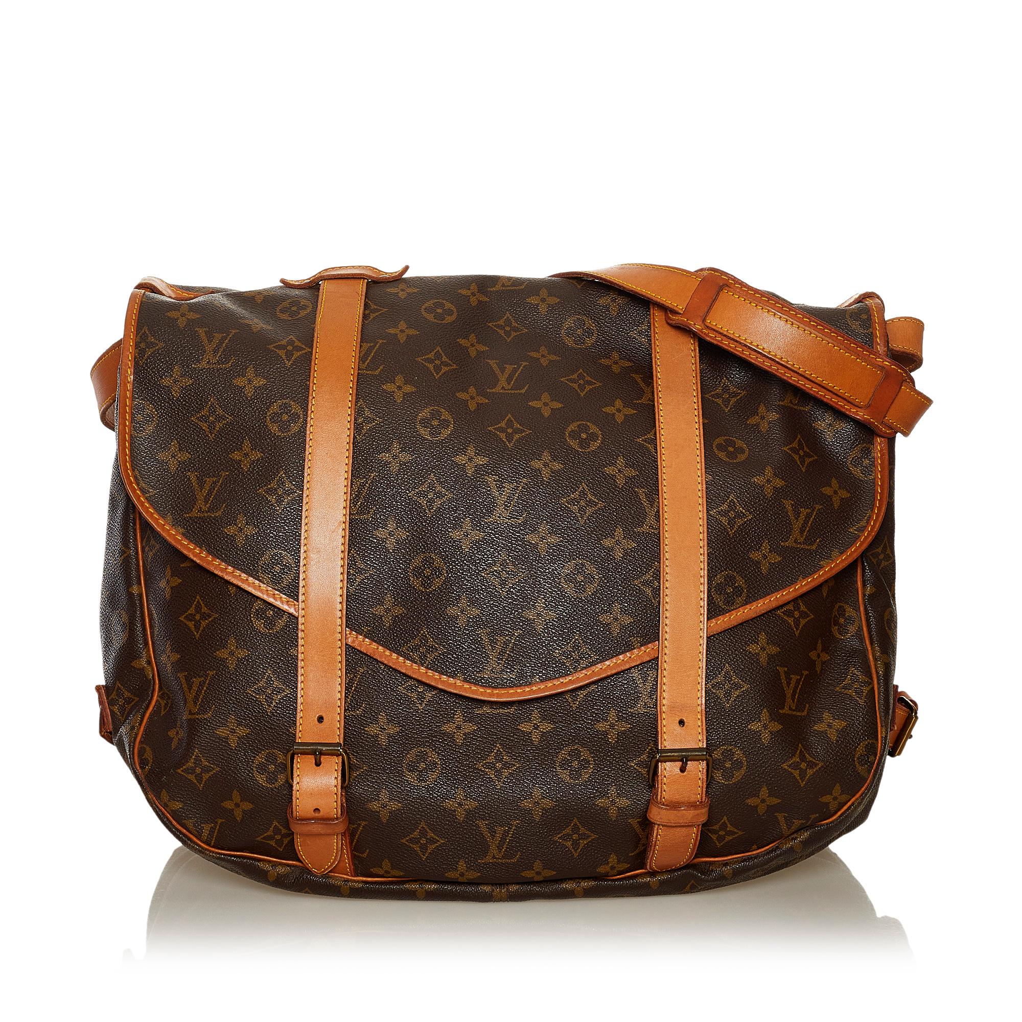 Louis Vuitton Monogram Saumur 43 (SHG-34408)