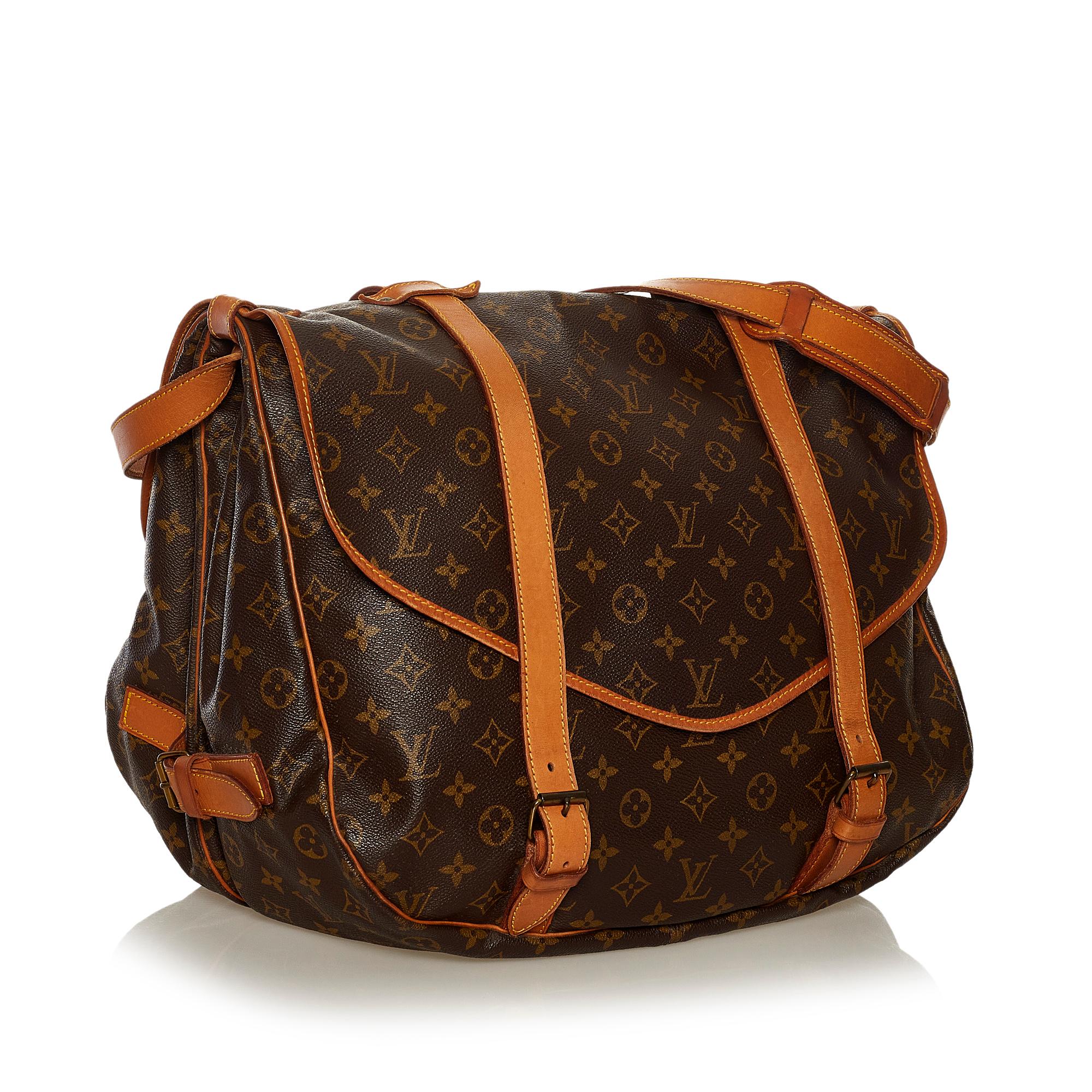 Louis Vuitton Monogram Saumur 43 (SHG-34408)