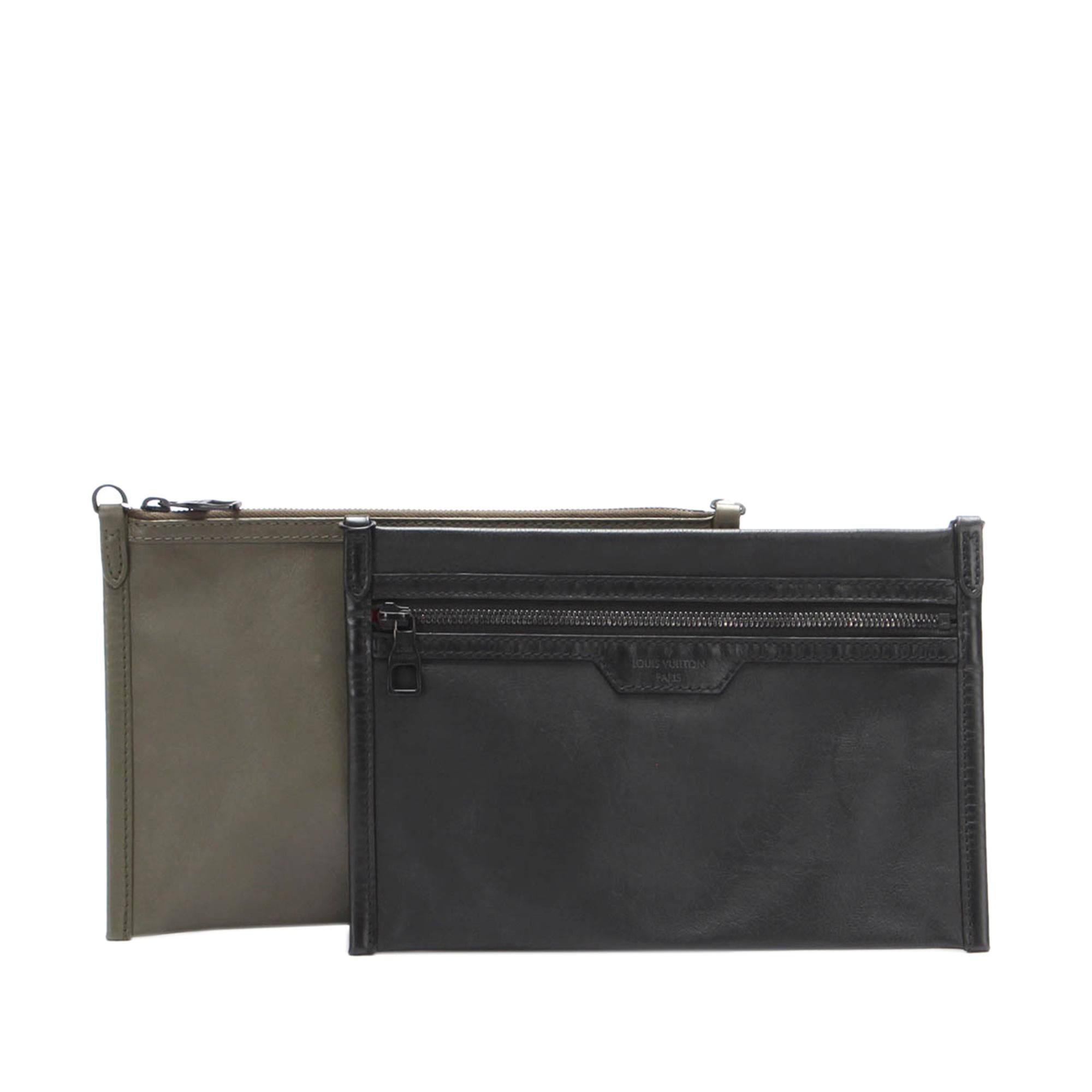 Louis Vuitton Monogram Shadow Double Flat Messenger