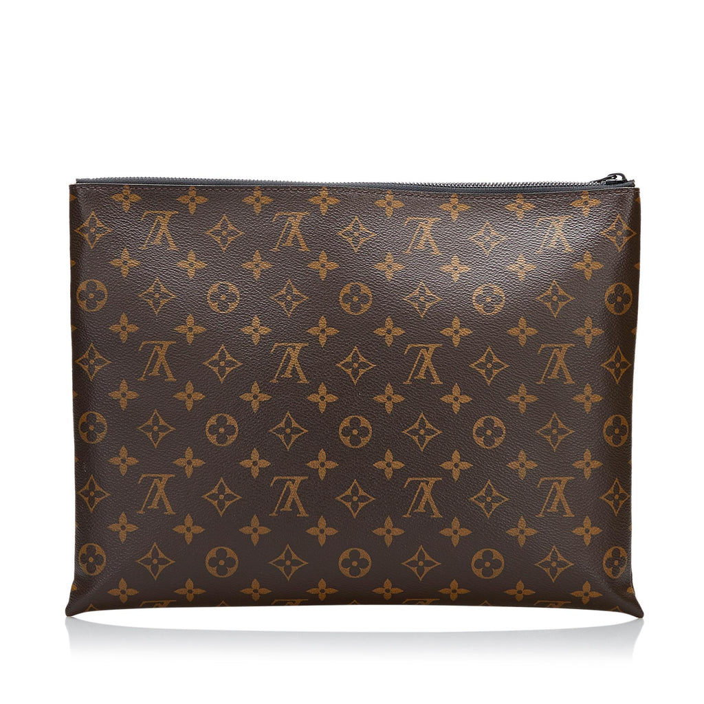 Louis Vuitton Monogram Solar Ray A4 Clutch (SHG-epr4Oh)