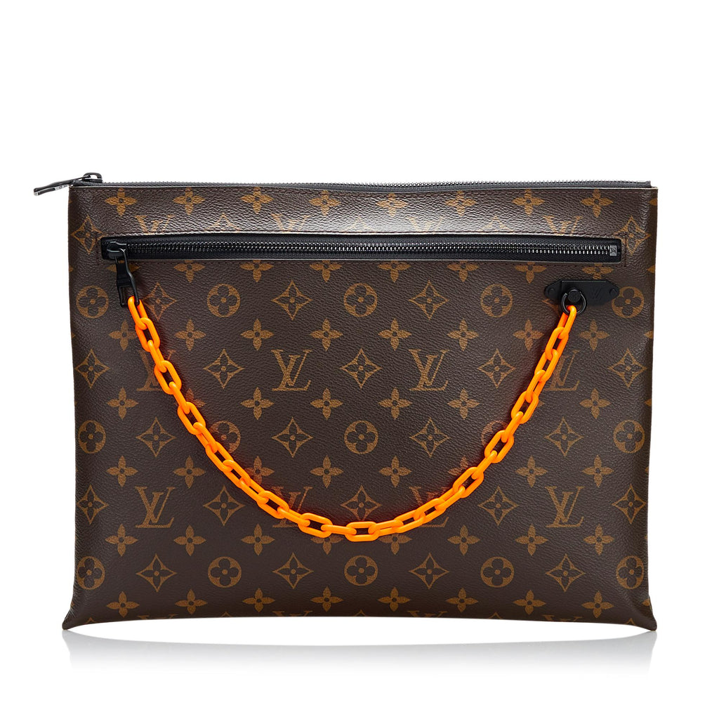 Louis Vuitton Monogram Solar Ray A4 Clutch (SHG-epr4Oh)
