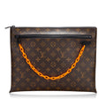 Louis Vuitton Monogram Solar Ray A4 Clutch (SHG-epr4Oh)