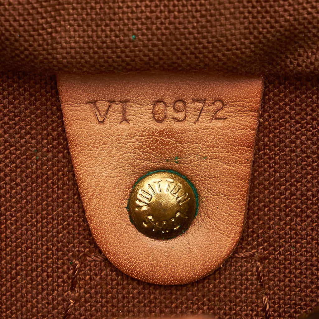 Louis Vuitton Monogram Speedy 25 (SHG-32483)