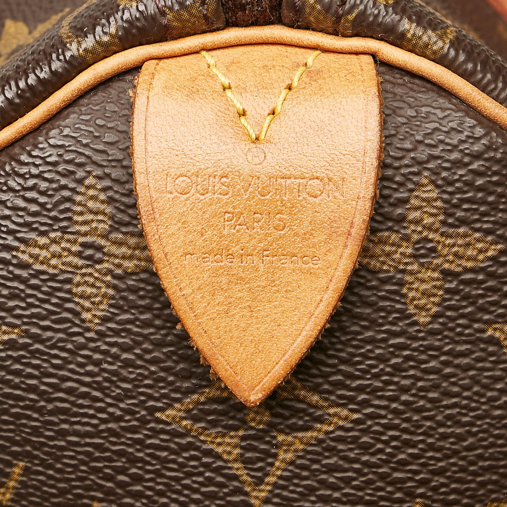 Louis Vuitton Monogram Speedy 25 (SHG-34429)