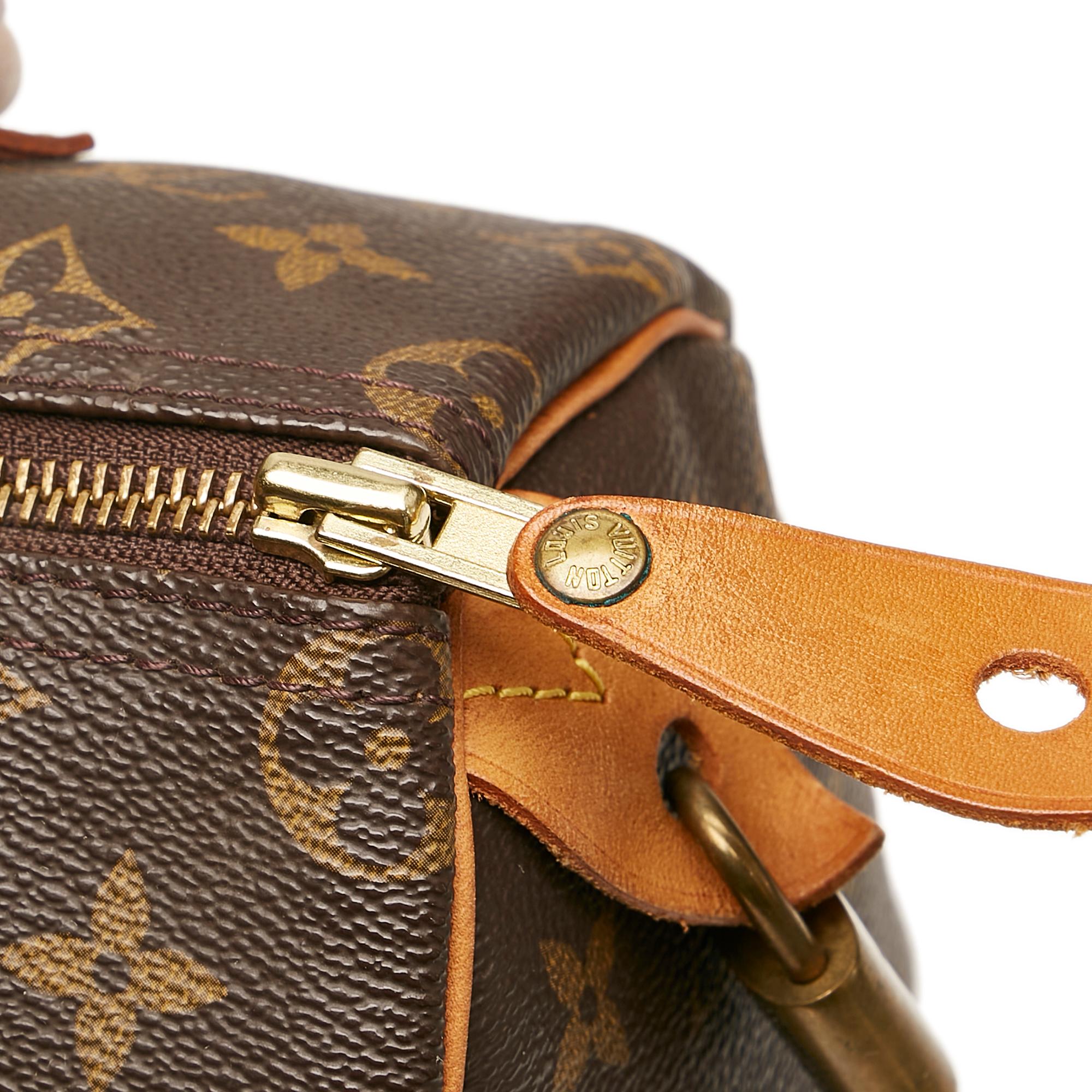 Louis Vuitton Monogram Speedy 25 (SHG-34429)