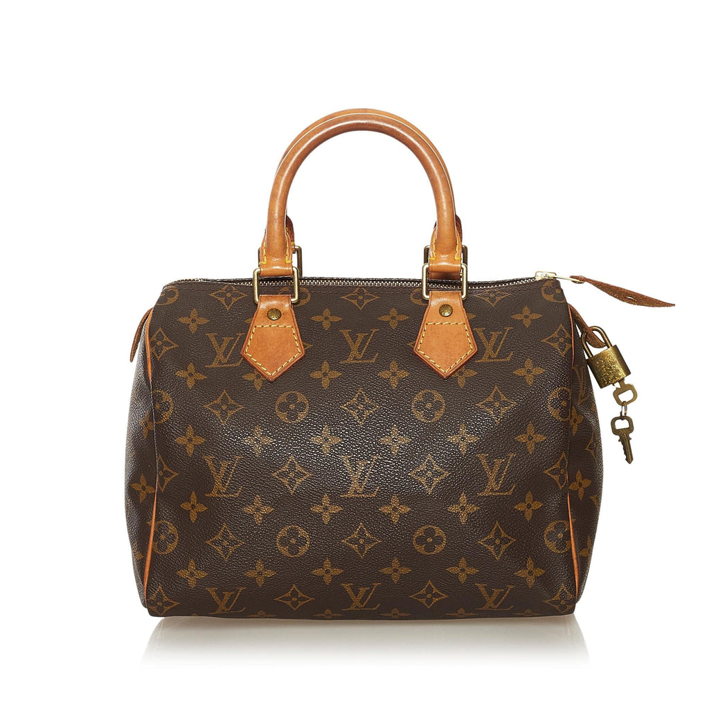 Louis Vuitton Monogram Speedy 25 (SHG-34429)