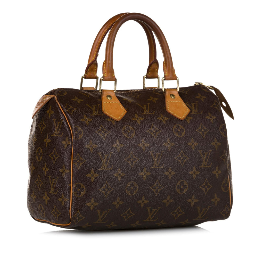 Louis Vuitton Monogram Speedy 25 (SHG-35133)