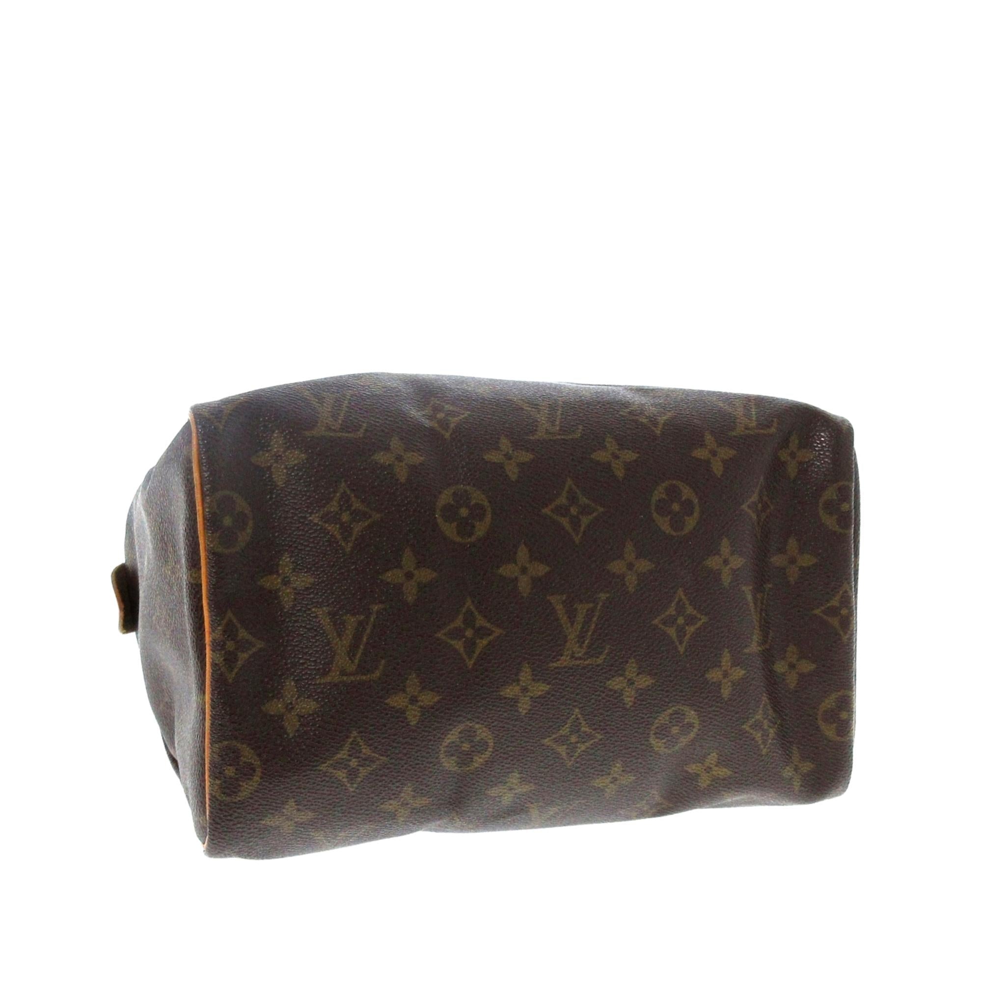 Louis Vuitton Monogram Speedy 25 (SHG-37041)