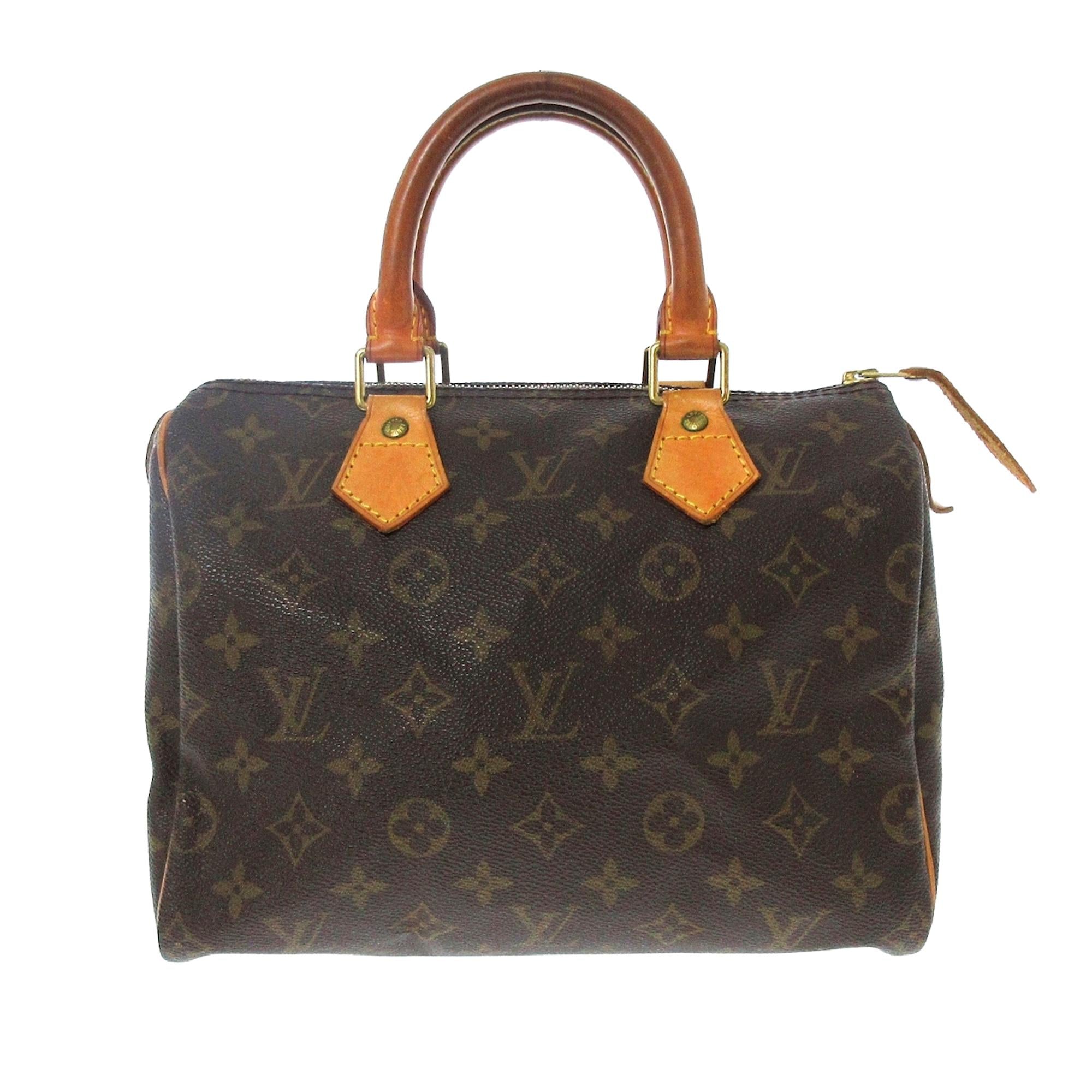 Louis Vuitton Monogram Speedy 25 (SHG-37041)