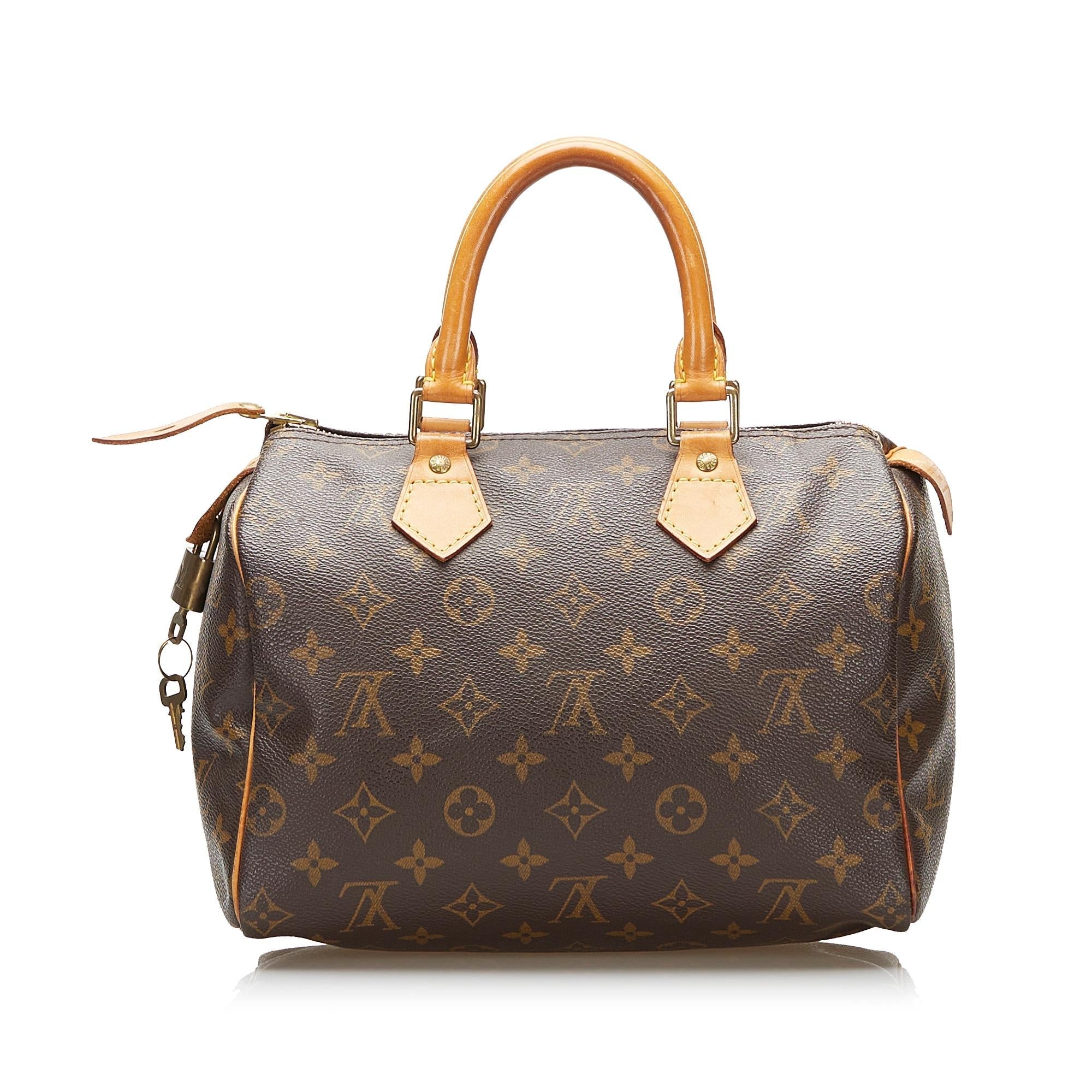 Louis Vuitton Monogram Speedy 25 (SHG-37841)