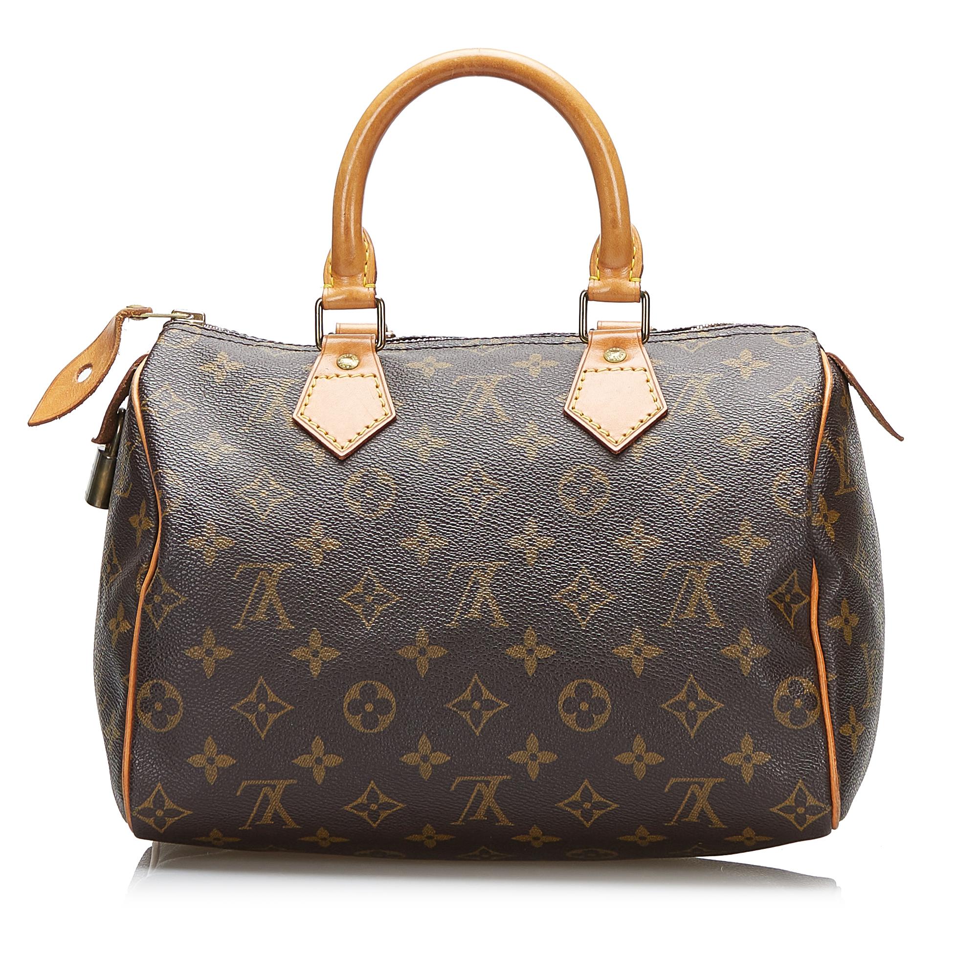 Louis Vuitton Monogram Speedy 25 (SHG-yWswD3)