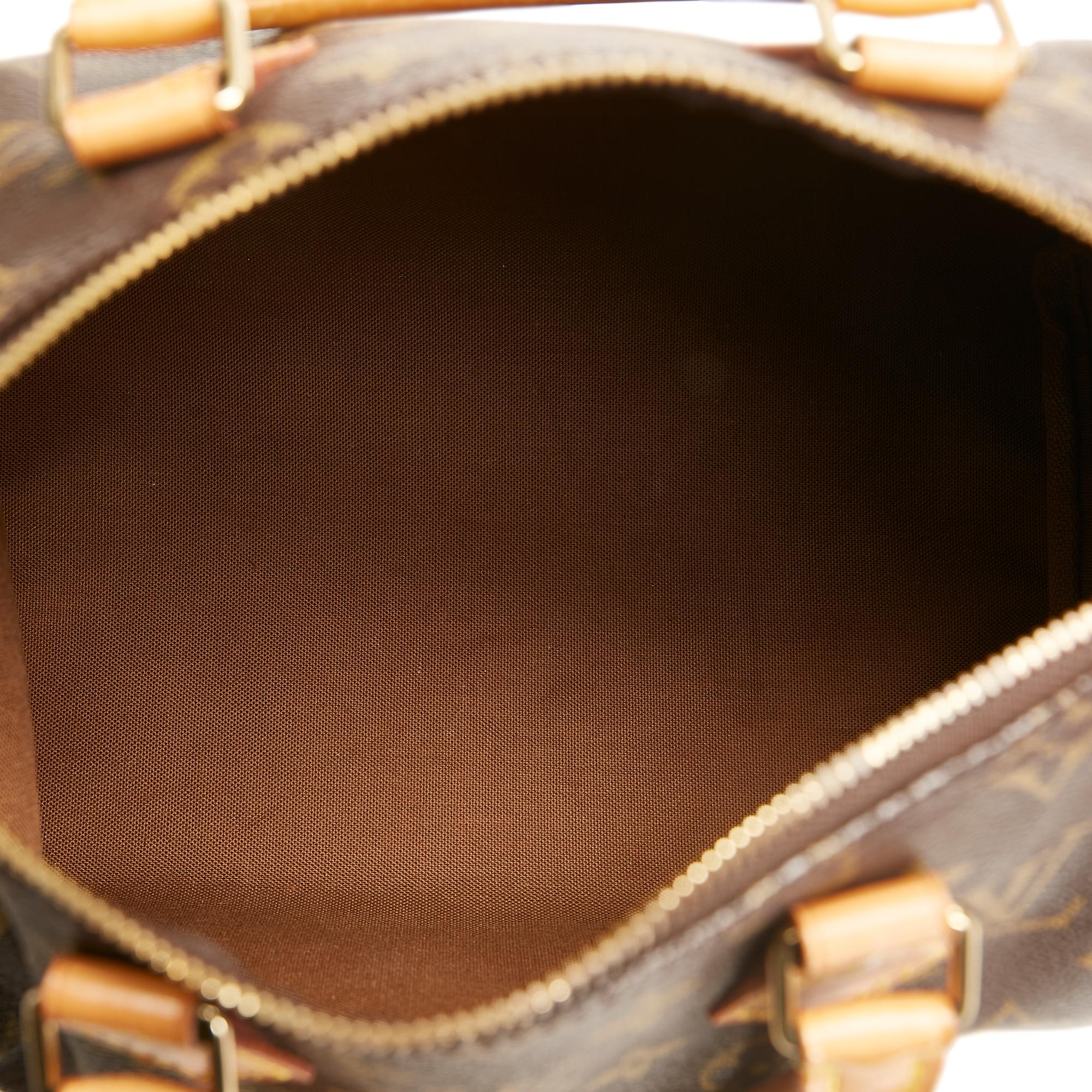 Louis Vuitton Monogram Speedy 25 (SHG-yWswD3)