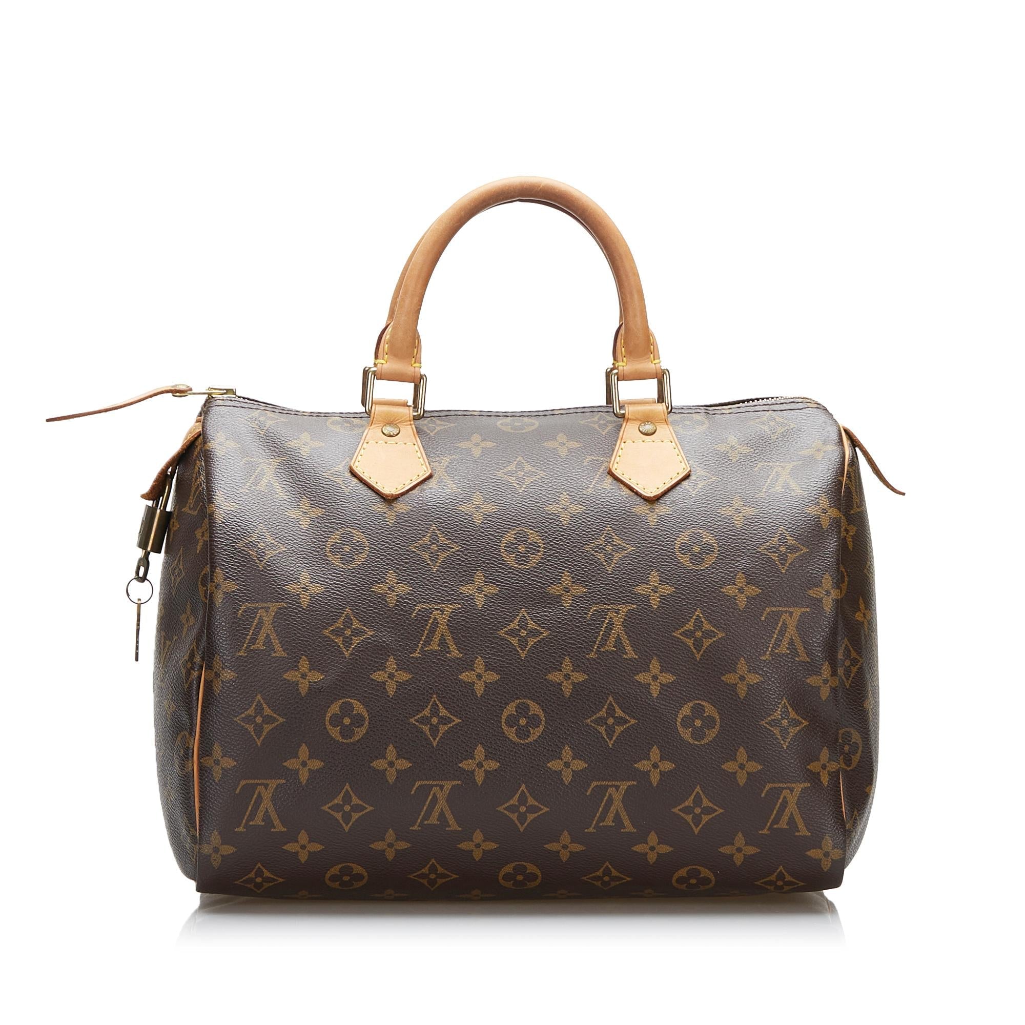 Louis Vuitton Monogram Speedy 25 (SHG-vRBoBp)
